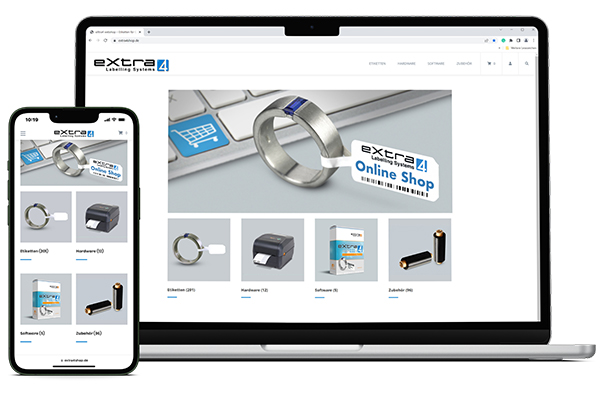 eXtra4-Webshop-Relaunch In klarem Look: der neue eXtra4-Webshop